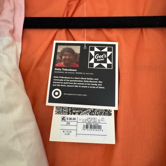 Gee’s Bend Patchwork Women's Jacket - Picture 2 of 3